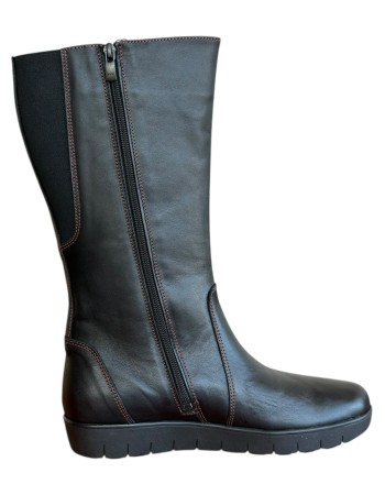 Δερμάτινη Γυναικεία Mπότα - N982