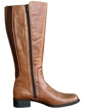 Δερμάτινη Γυναικεία Mπότα - N986