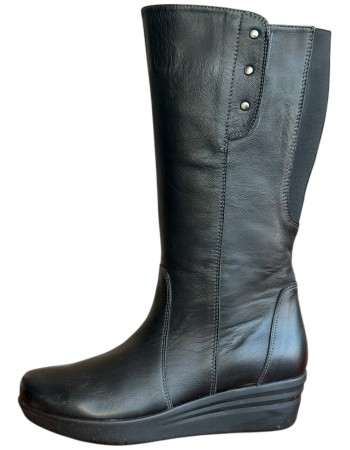 Δερμάτινη Γυναικεία Mπότα - N988