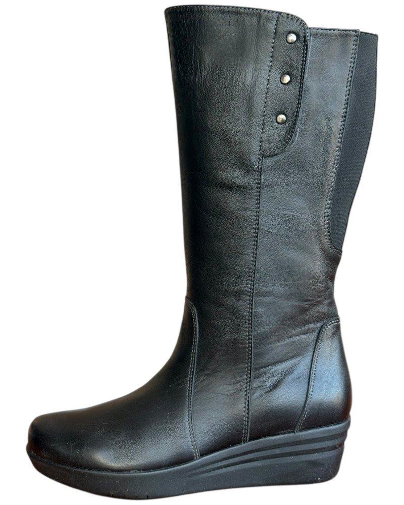 Δερμάτινη Γυναικεία Mπότα - N988