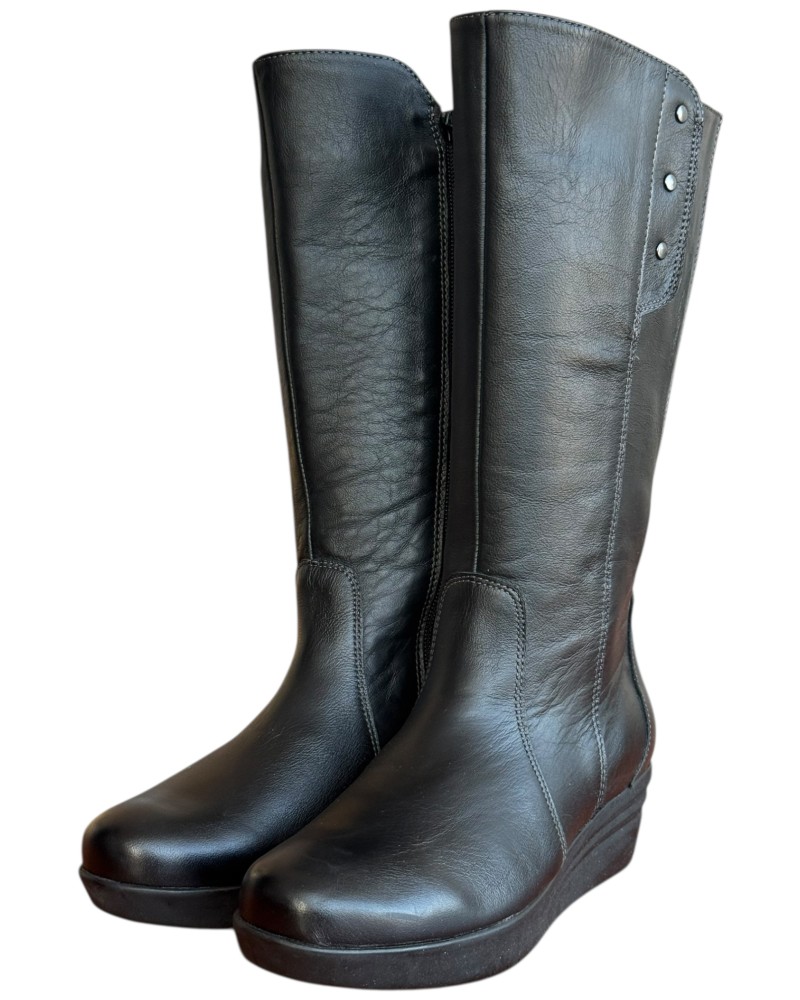 Δερμάτινη Γυναικεία Mπότα - N988