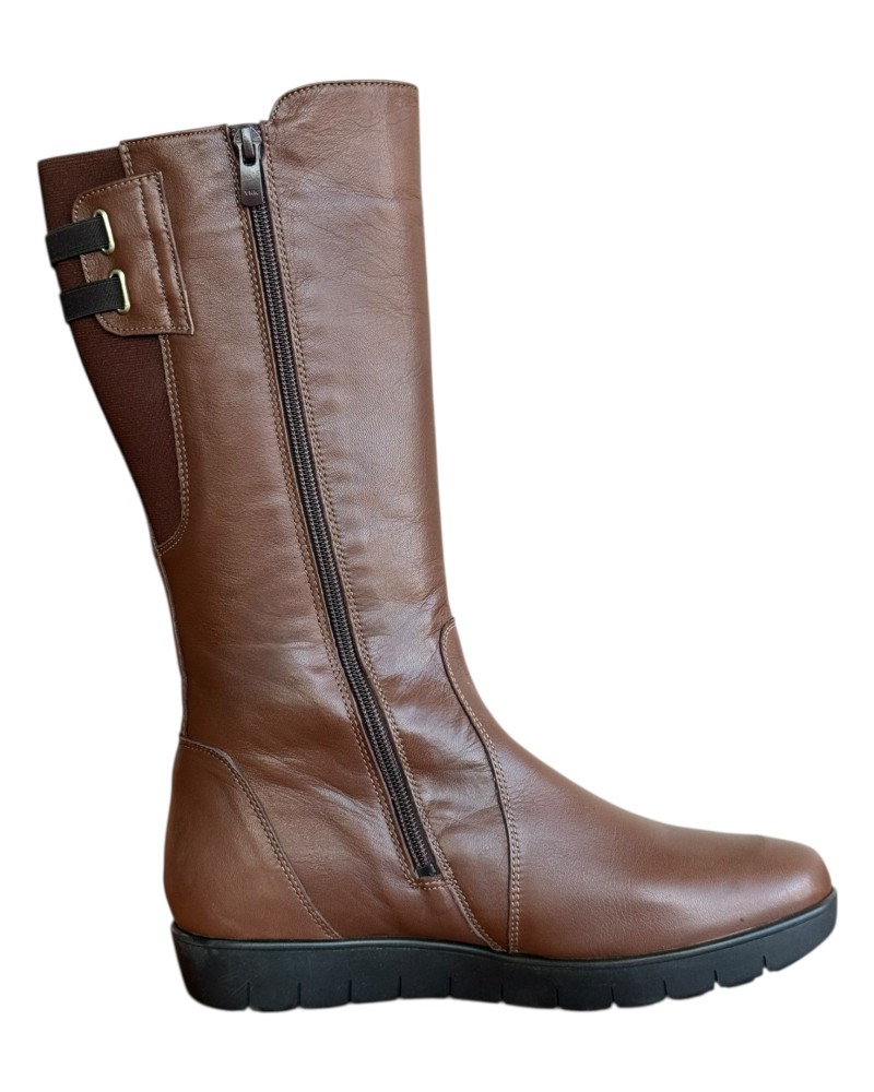 Δερμάτινη Γυναικεία Mπότα - N990