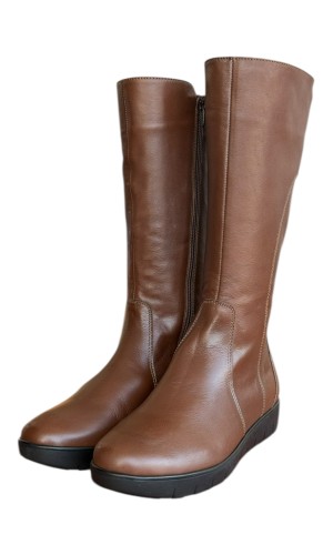 Δερμάτινη Γυναικεία Mπότα - N990