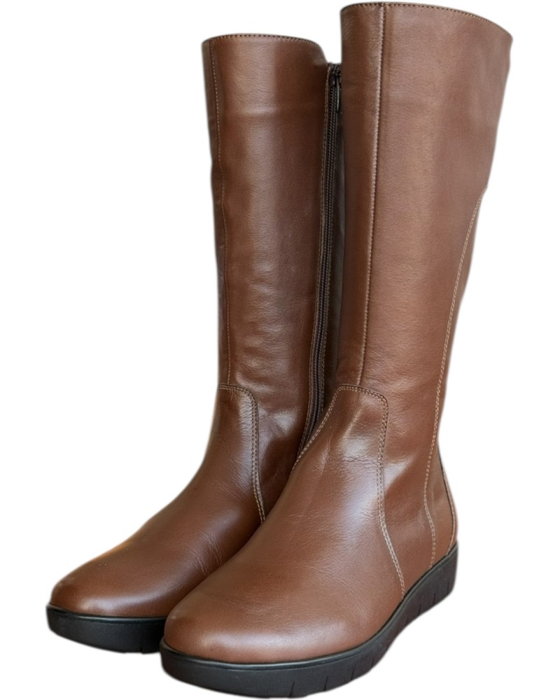 Δερμάτινη Γυναικεία Mπότα - N990