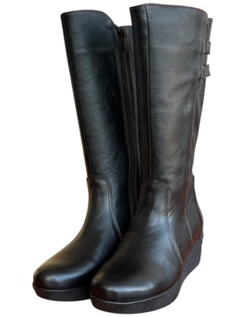 Δερμάτινη Γυναικεία Mπότα - N991