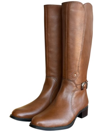 Δερμάτινη Γυναικεία Mπότα - N992