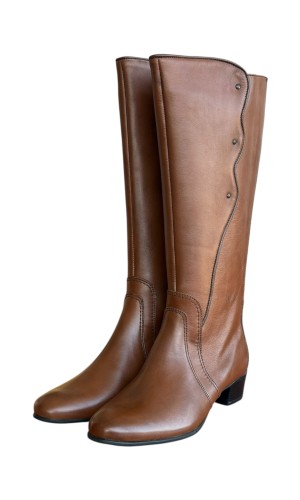 Δερμάτινη Γυναικεία Mπότα - N993