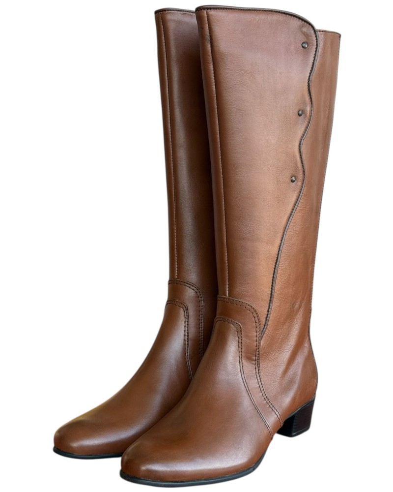 Δερμάτινη Γυναικεία Mπότα - N993