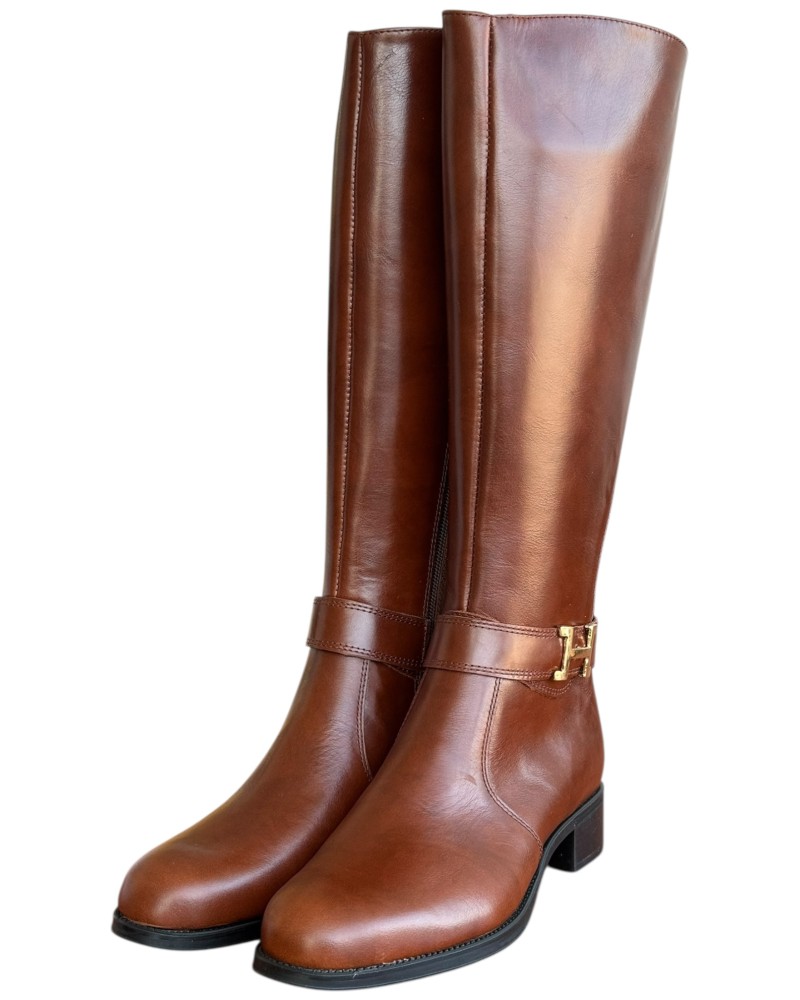 Δερμάτινη Γυναικεία Mπότα - N995