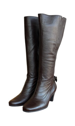 Δερμάτινη Γυναικεία Mπότα - N999