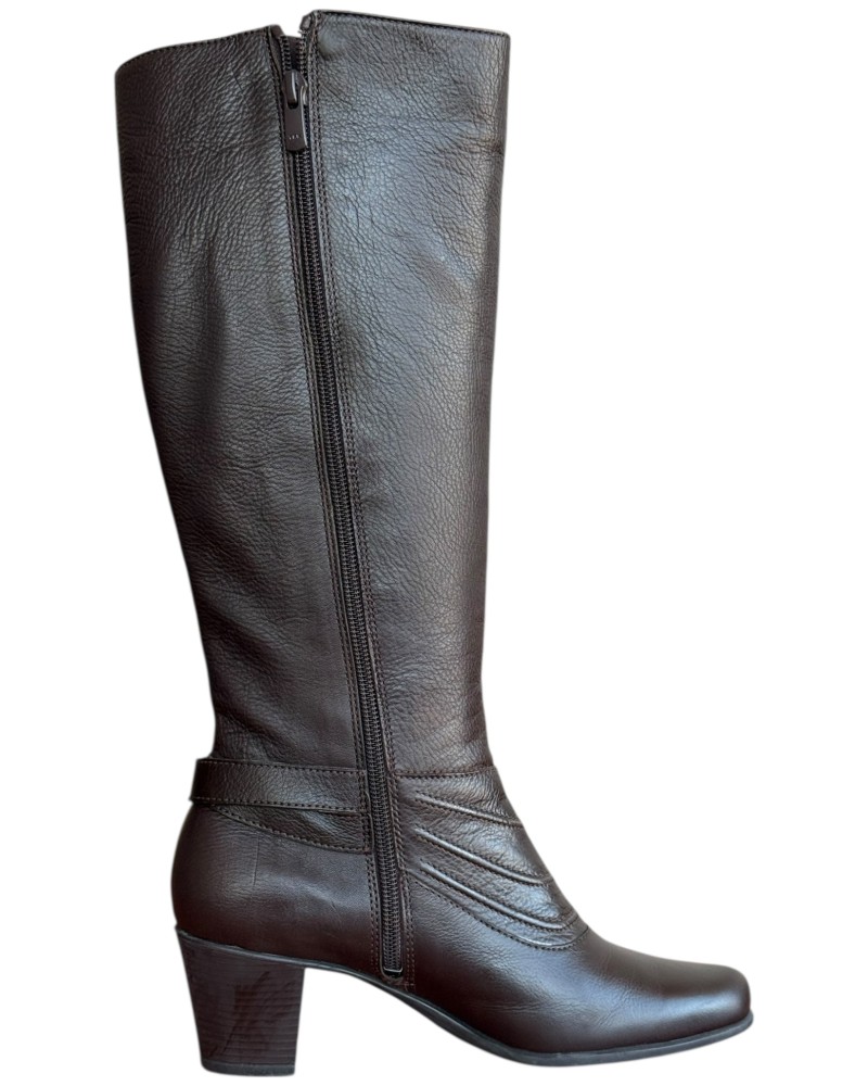 Δερμάτινη Γυναικεία Mπότα - N999