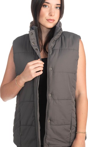 Γυναικείο Επώνυμο Μπουφάν Γιλέκο - S11
