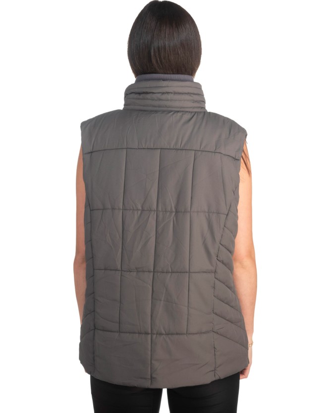Γυναικείο Επώνυμο Μπουφάν Γιλέκο - S11