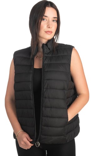 Γυναικείο Επώνυμο Μπουφάν Γιλέκο - S44