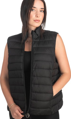 Γυναικείο Επώνυμο Μπουφάν Γιλέκο - S44