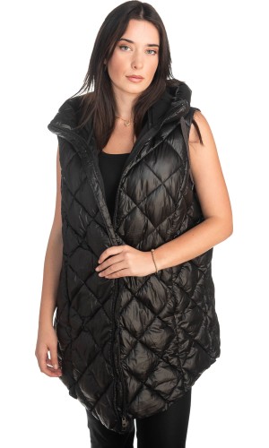 Γυναικείο Επώνυμο Μπουφάν Γιλέκο - S112