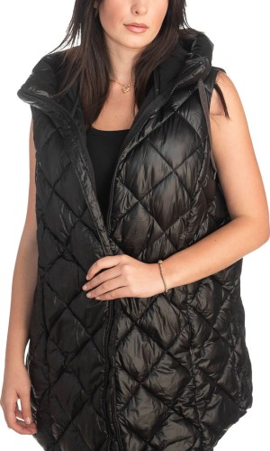 Γυναικείο Επώνυμο Μπουφάν Γιλέκο - S112