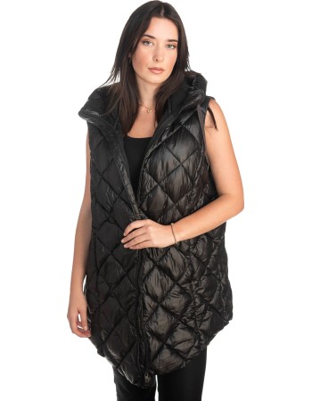 Γυναικείο Επώνυμο Μπουφάν Γιλέκο - S112