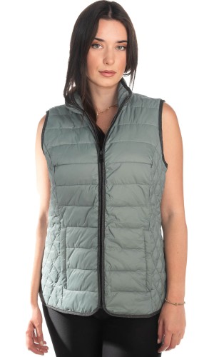 Γυναικείο Επώνυμο Μπουφάν Γιλέκο - S142