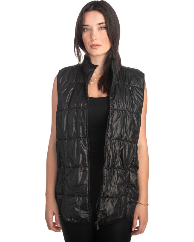 Γυναικείο Επώνυμο Μπουφάν Γιλέκο - S178