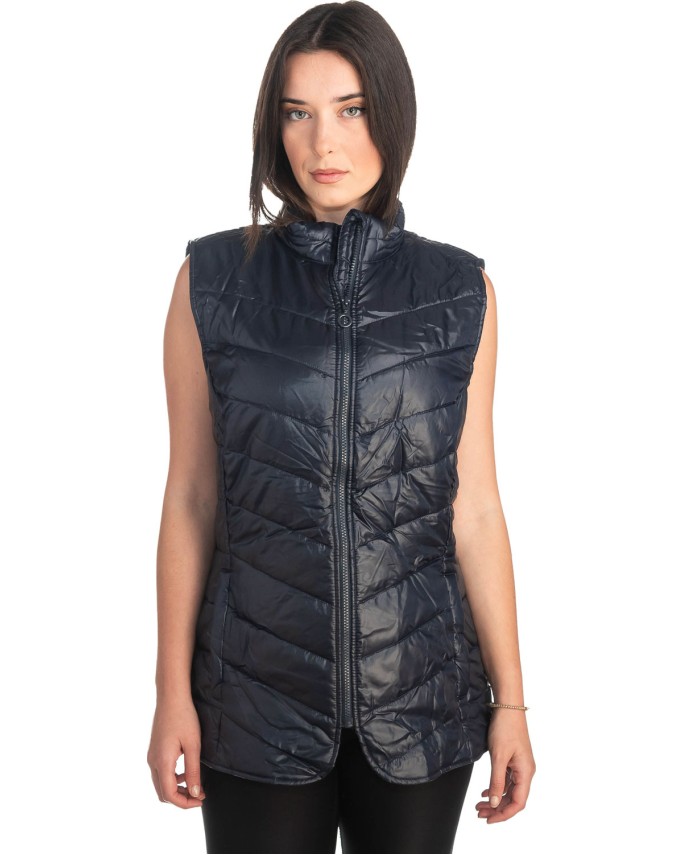 Γυναικείο Επώνυμο Μπουφάν Γιλέκο - S190