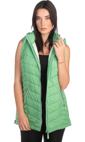 Γυναικείο Επώνυμο Μπουφάν Γιλέκο - S215