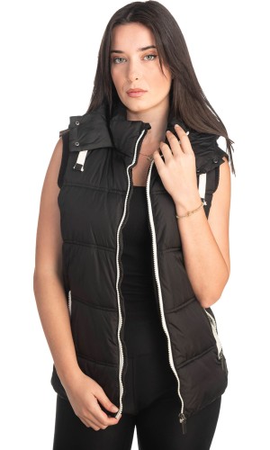 Γυναικείο Επώνυμο Μπουφάν Γιλέκο - S246