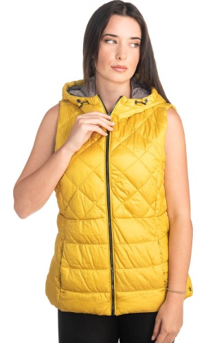 Γυναικείο Επώνυμο Μπουφάν Γιλέκο - S265