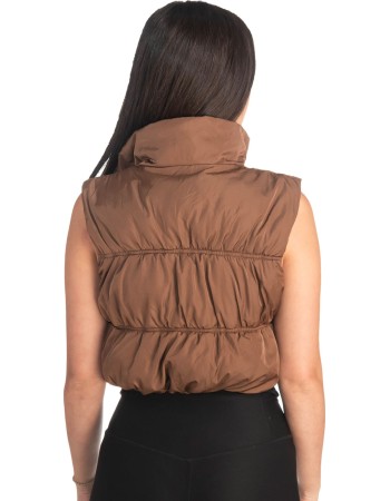 Γυναικείο Επώνυμο Μπουφάν Γιλέκο - S268