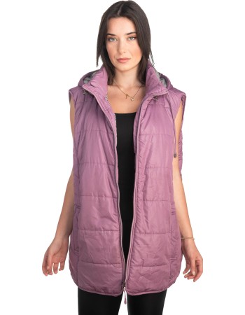 Γυναικείο Επώνυμο Μπουφάν Γιλέκο - S276