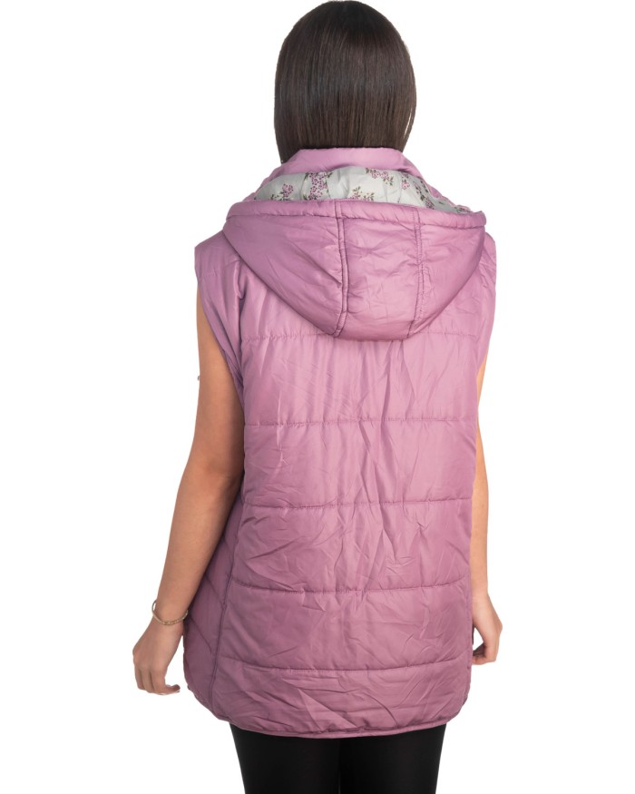 Γυναικείο Επώνυμο Μπουφάν Γιλέκο - S276