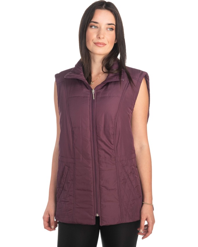 Γυναικείο Επώνυμο Μπουφάν Γιλέκο - S279