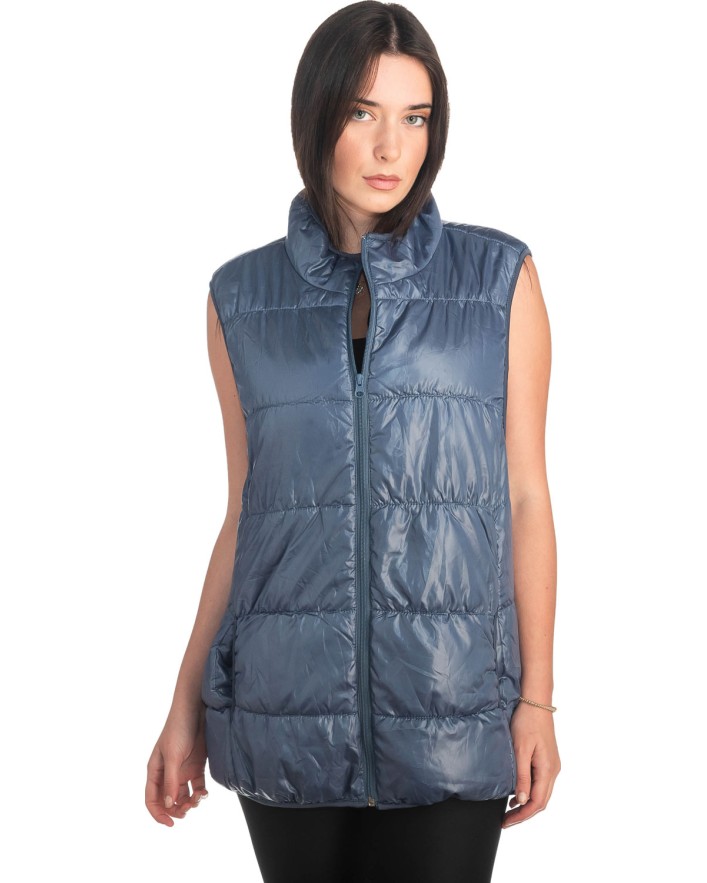 Γυναικείο Επώνυμο Μπουφάν Γιλέκο - S312