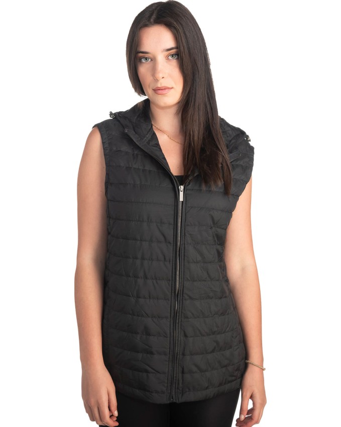 Γυναικείο Επώνυμο Μπουφάν Γιλέκο - S331