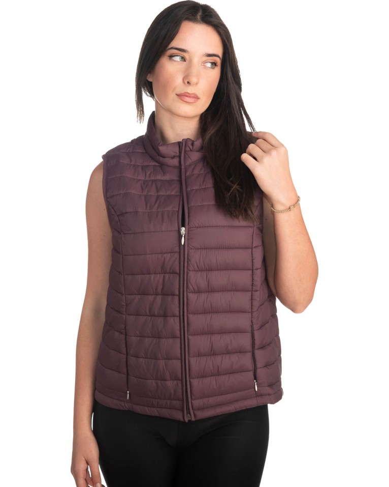 Γυναικείο Επώνυμο Μπουφάν Γιλέκο - S335