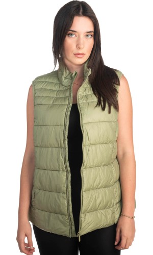 Γυναικείο Επώνυμο Μπουφάν Γιλέκο - S336