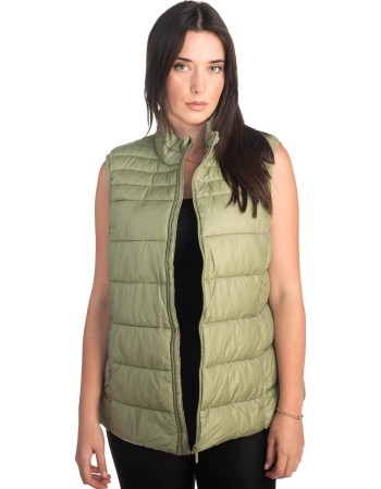 Γυναικείο Επώνυμο Μπουφάν Γιλέκο - S336