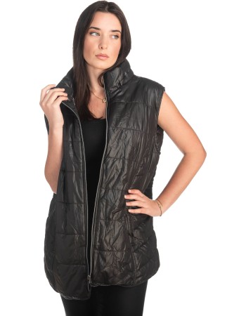 Γυναικείο Επώνυμο Μπουφάν Γιλέκο - S341