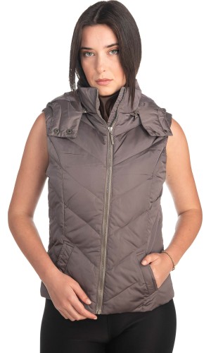 Γυναικείο Επώνυμο Μπουφάν Γιλέκο - S344