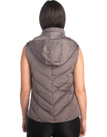 Γυναικείο Επώνυμο Μπουφάν Γιλέκο - S344
