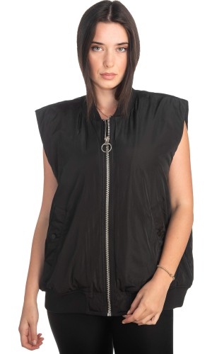 Γυναικείο Επώνυμο Μπουφάν Γιλέκο - S357