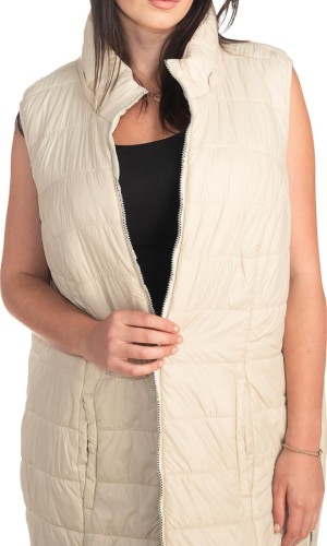 Γυναικείο Επώνυμο Μπουφάν Γιλέκο - S368