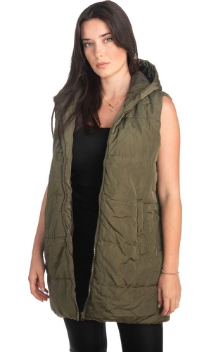 Γυναικείο Επώνυμο Μπουφάν Γιλέκο - S475