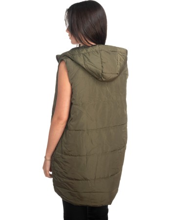 Γυναικείο Επώνυμο Μπουφάν Γιλέκο - S475