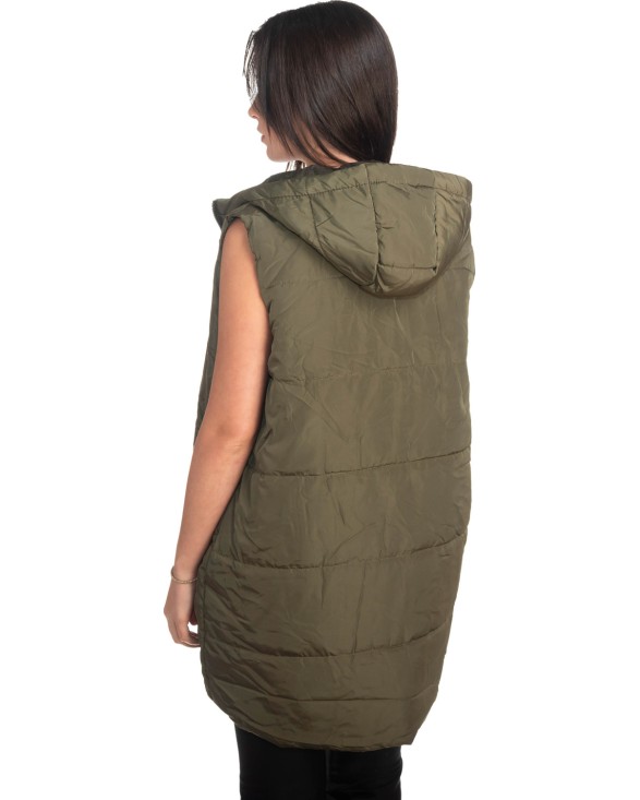 Γυναικείο Επώνυμο Μπουφάν Γιλέκο - S475
