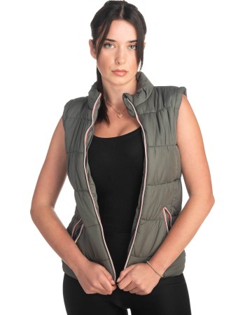 Γυναικείο Επώνυμο Μπουφάν Γιλέκο - S511