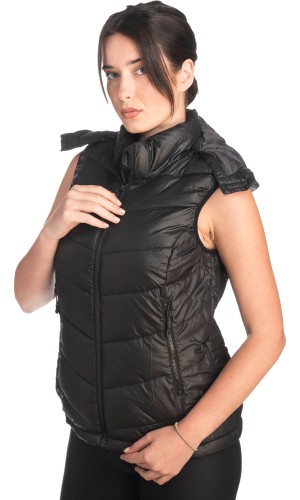 Γυναικείο Επώνυμο Μπουφάν Γιλέκο - S526