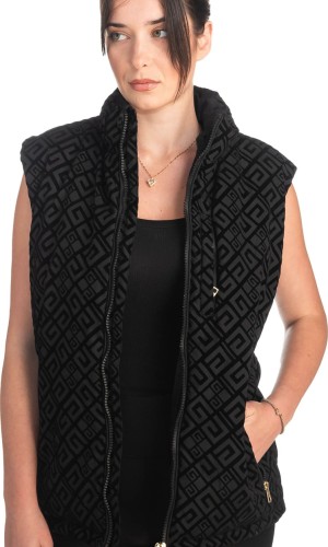 Γυναικείο Επώνυμο Μπουφάν Γιλέκο - S573