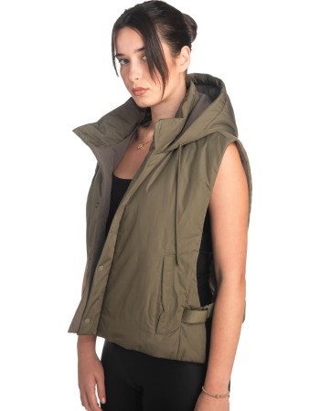 Γυναικείο Επώνυμο Μπουφάν Γιλέκο - S593