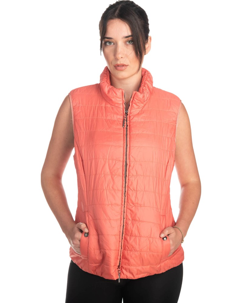 Γυναικείο Επώνυμο Μπουφάν Γιλέκο - S602